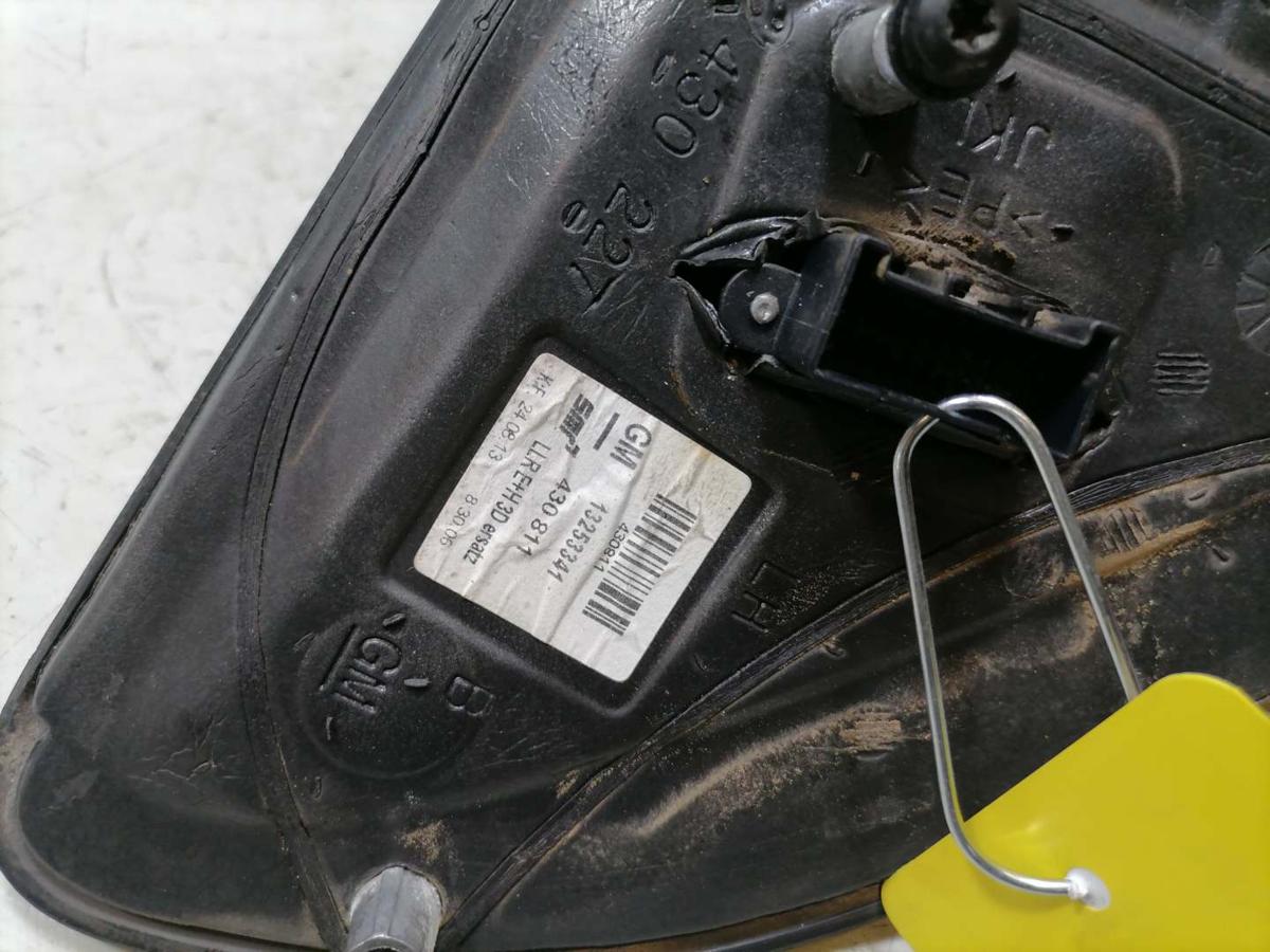 Opel Astra H GTC original Au&szlig;enspiegel links elektrisch Z20R Saphirschwarz BJ09